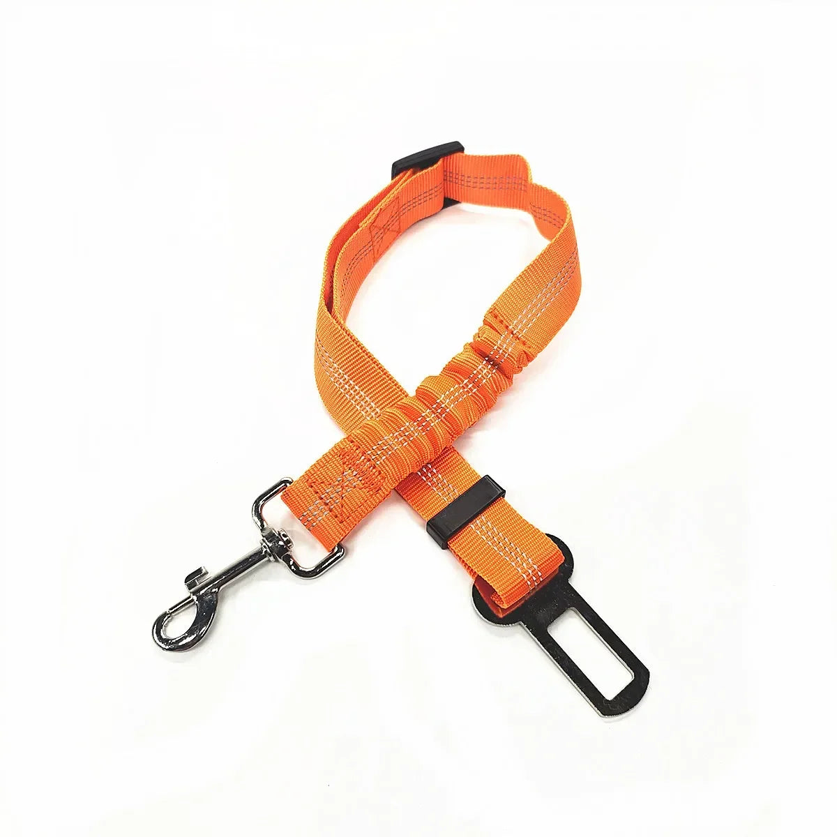 Adjustable seat belt for dogs and cats