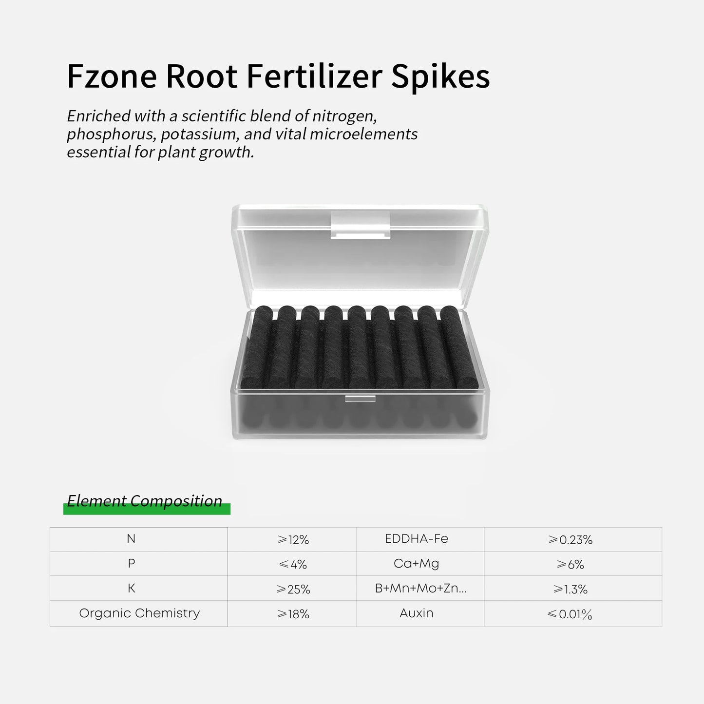 Spikes NPK Fertilizante para plantas de aquário de água doce