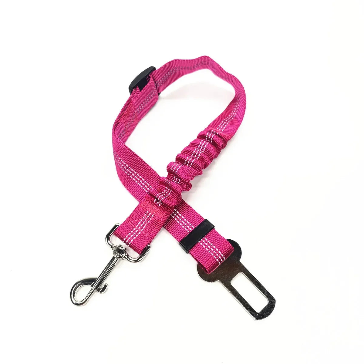 Adjustable seat belt for dogs and cats