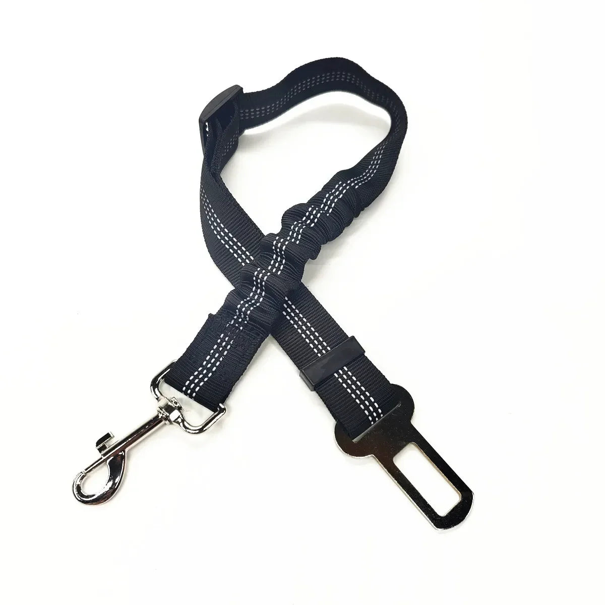 Adjustable seat belt for dogs and cats