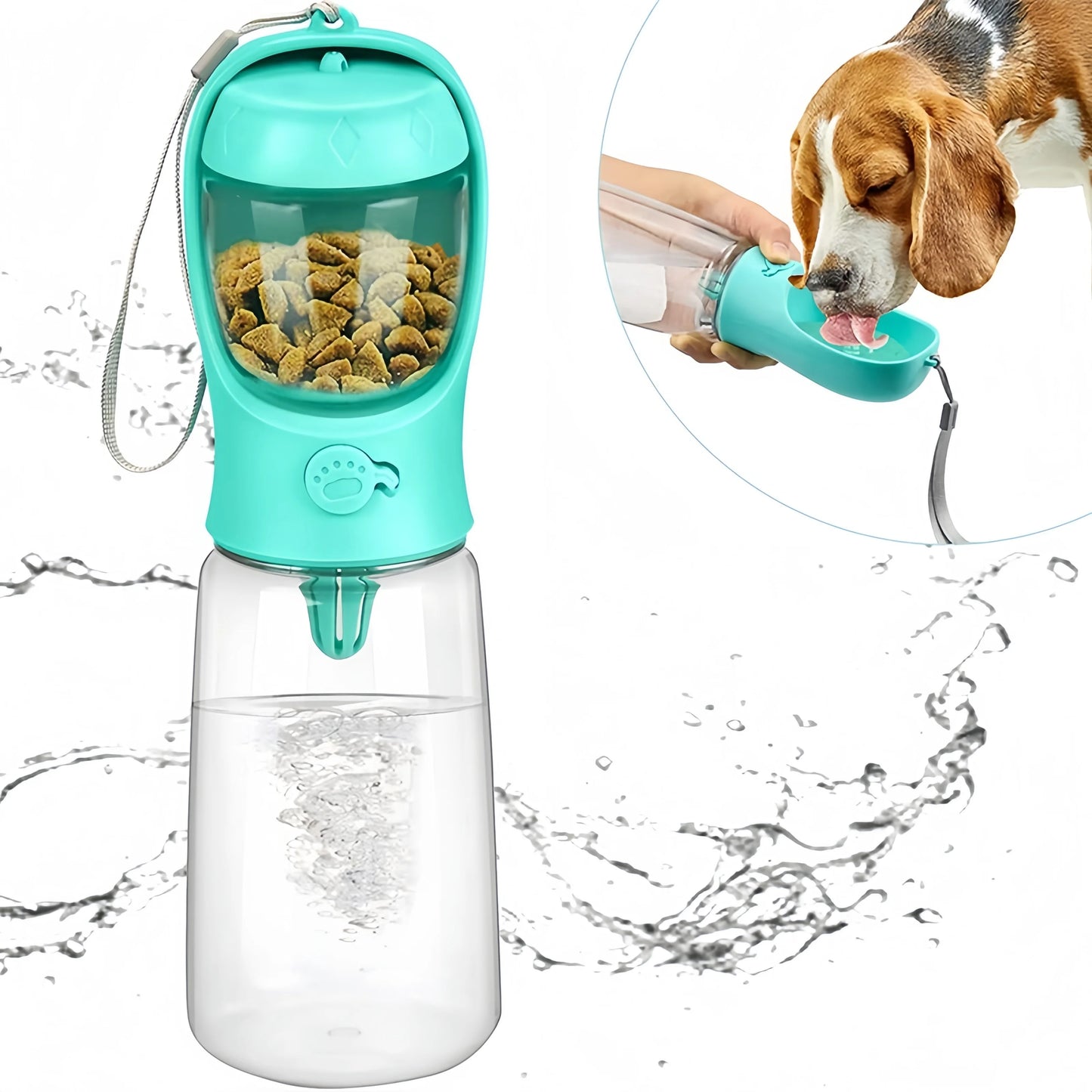 Portable Water and Food Dispenser