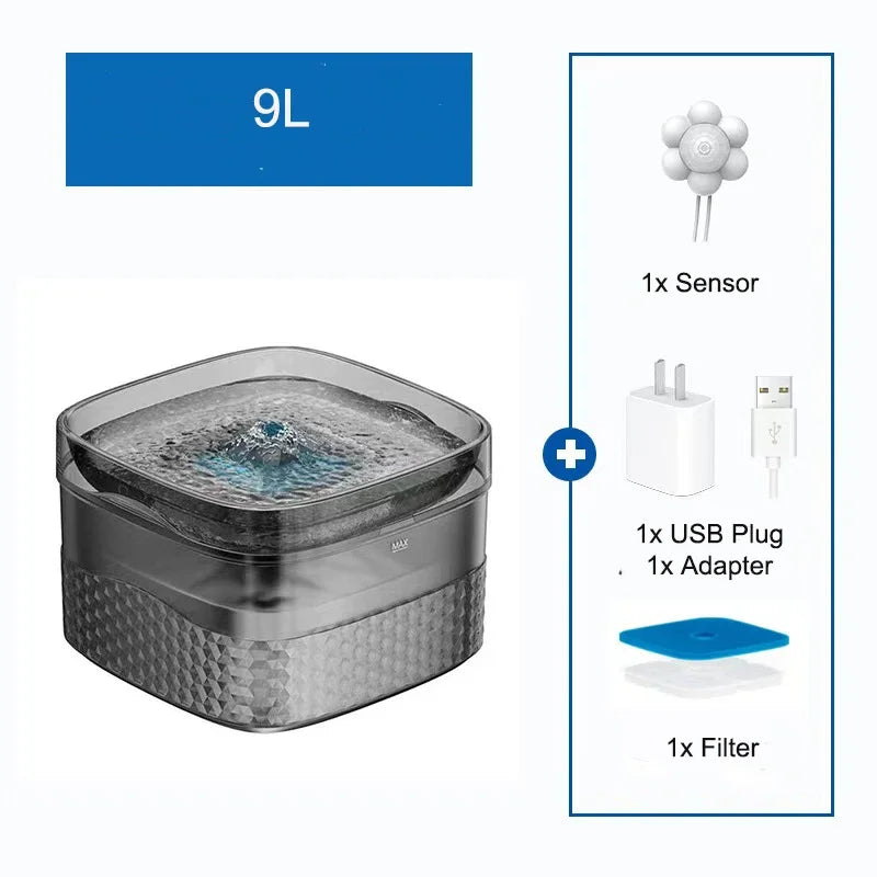 Dispensador automático de água para animais de estimação (PLUGUE USB)