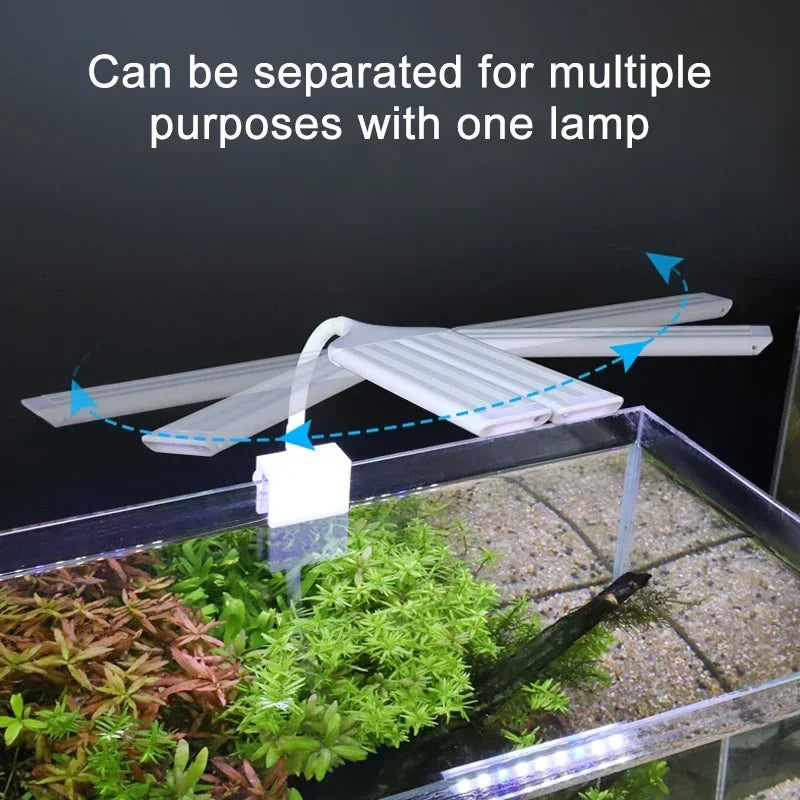 Luz LED para aquário para plantas aquáticas