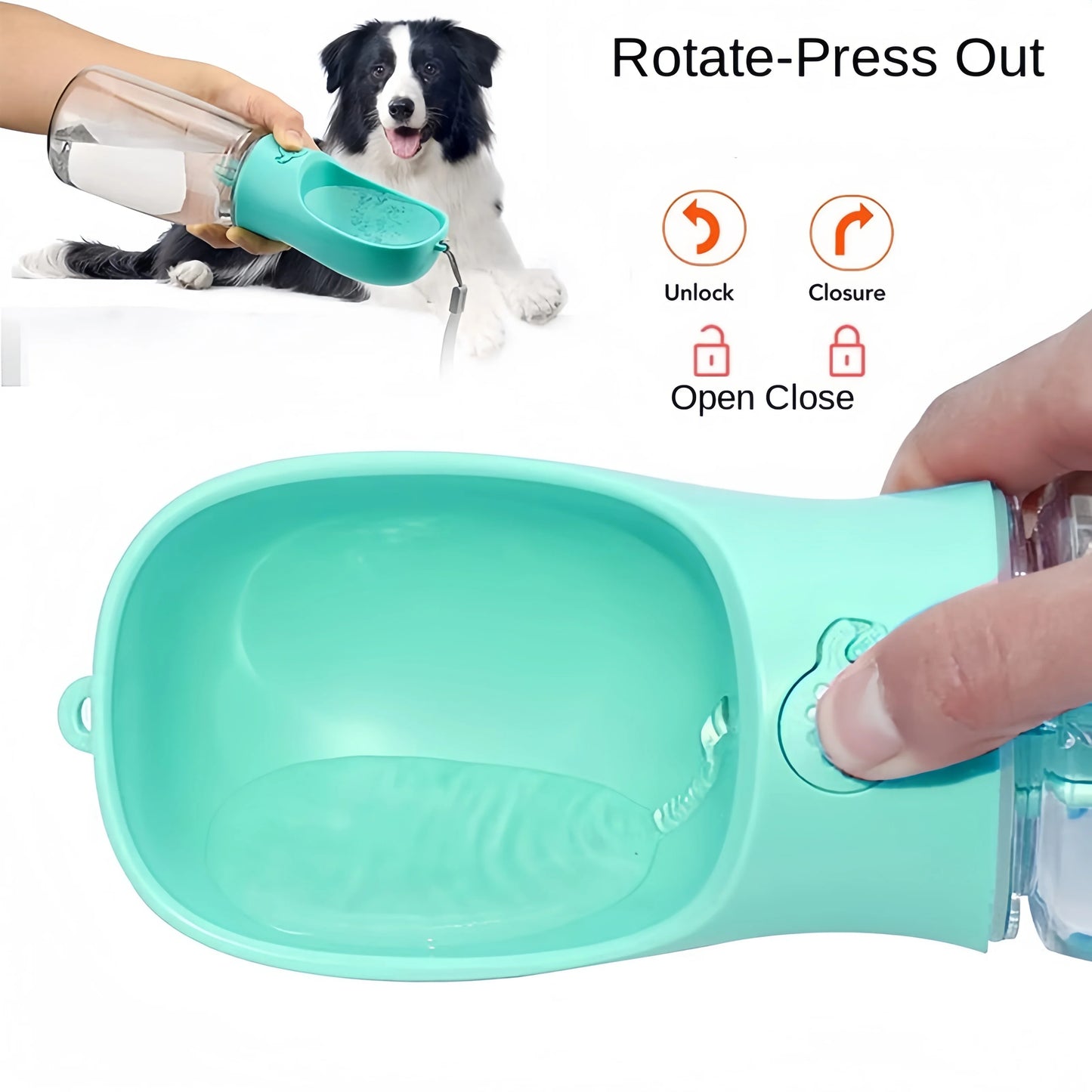 Portable Water and Food Dispenser