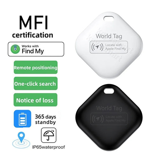 Mini dispositivo de rastreamento para Apple Find My Key Smart iTag Child Finder Pet Car GPS Lost Tracker Smart Bluetooth Tracker Sistema IOS