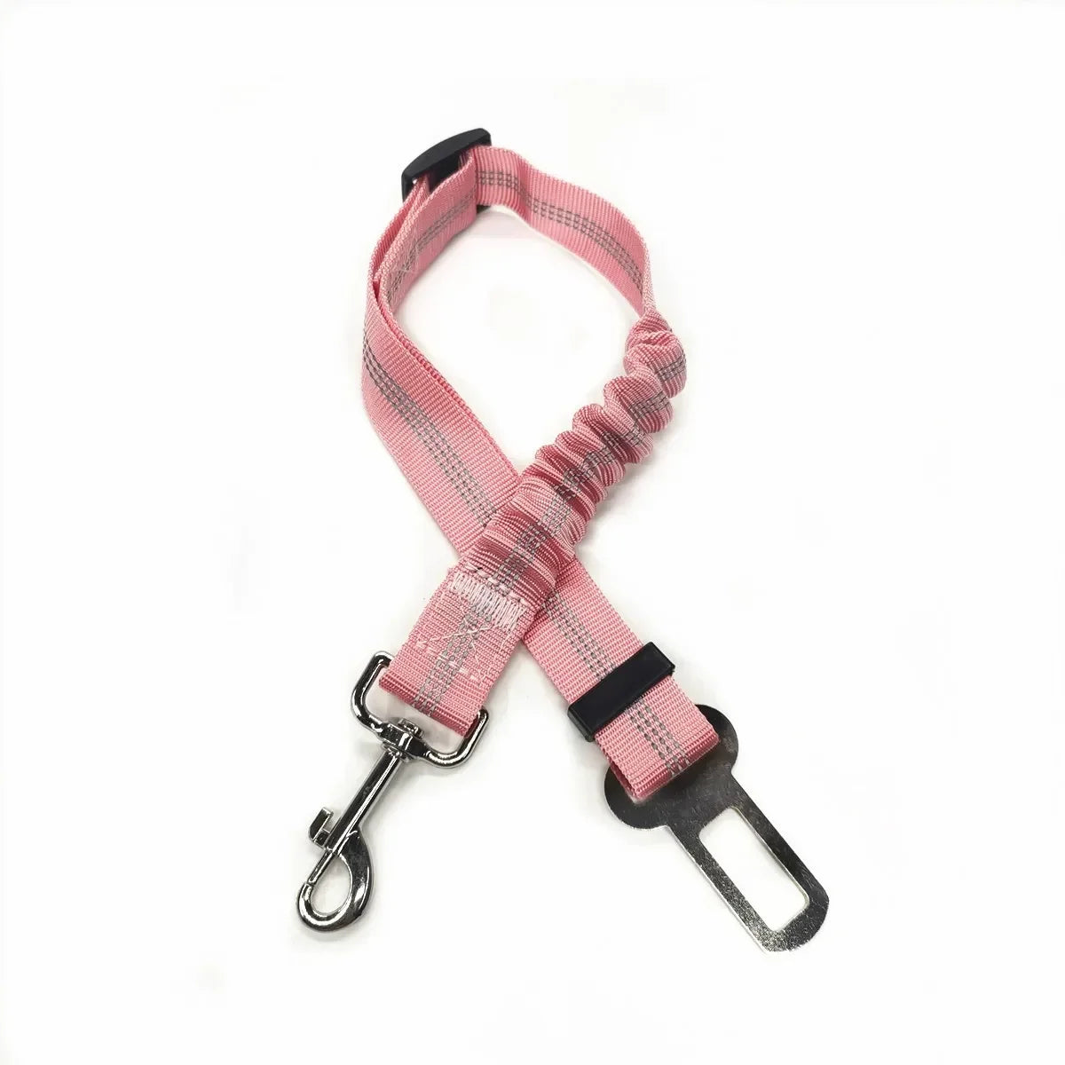 Adjustable seat belt for dogs and cats