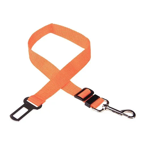 Adjustable seat belt for dogs and cats